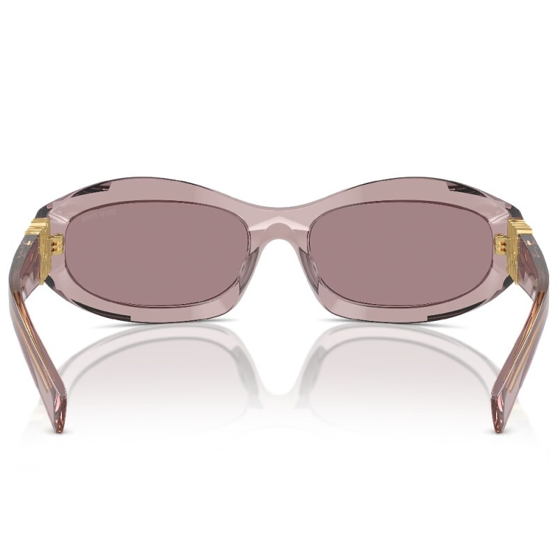 Óculos de Sol Miu Miu MU 14ZS Mauve Transparent | Ótica Rio Branco