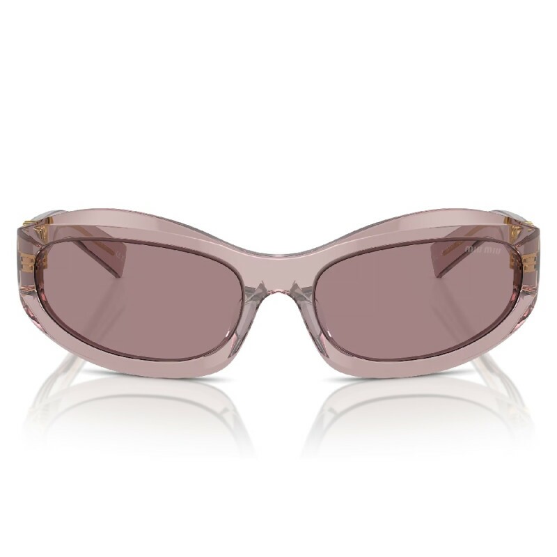 Óculos de Sol Miu Miu MU 14ZS Mauve Transparent | Ótica Rio Branco