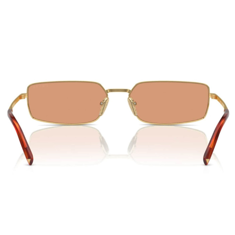 Óculos de Sol Prada SPR A60S 5AK07V Dourado Feminino | Ótica Rio