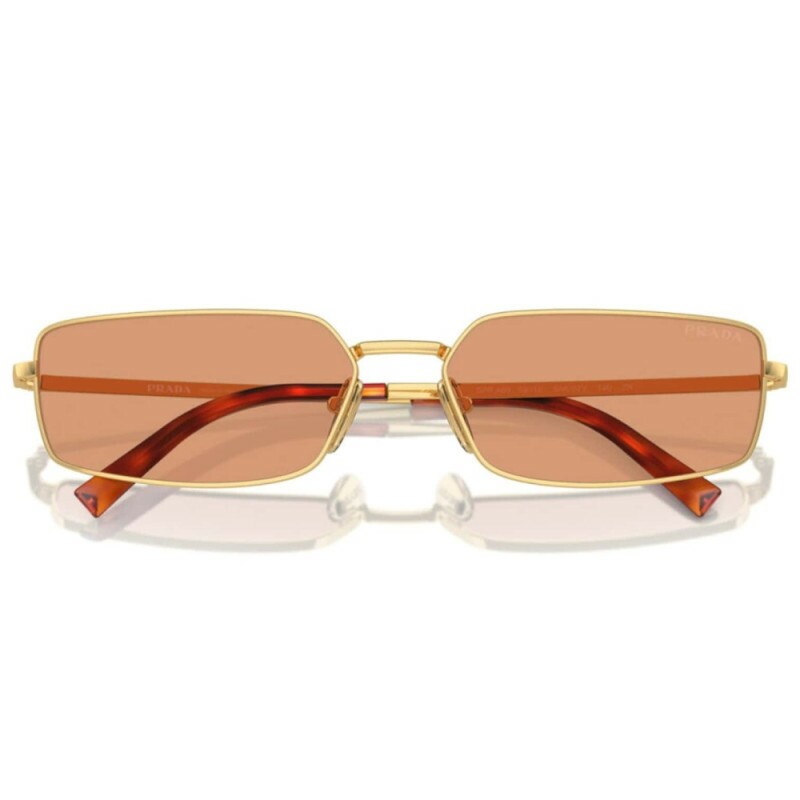 Óculos de Sol Prada SPR A60S 5AK07V Dourado Feminino | Ótica Rio