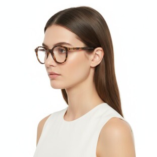 Óculos de Grau Miu Miu MU 02WV 19P1O1 Feminino Tartaruga