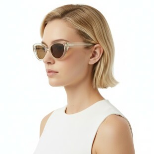 Óculos de Sol Benetton BE5050 487 53 Feminino Amarelo