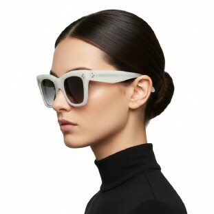 Óculos de Sol Celine CL4004IN 50mm Feminino Cat Eye com Lentes Degradê