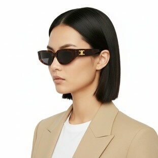 Óculos de Sol Celine CL40269U 52A Feminino Tartaruga