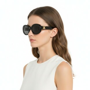 Óculos de Sol Celine Triomphe 01 CL40194U 01A Feminino Preto