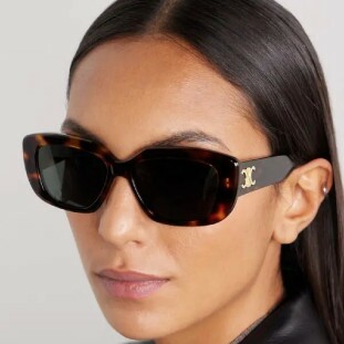 Óculos de Sol Celine Triomphe Feminino Retangular