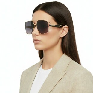 Óculos de Sol Dior ArchiDior S1U B0D2 Unissex Dourado