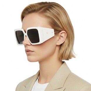 Óculos de Sol Dior DIORSOLAR S1U 95A0 Feminino Branco