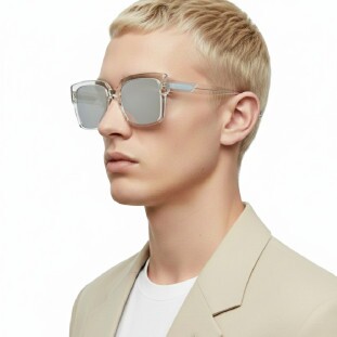 Óculos de Sol Emilio Pucci EP194 Unissex Transparente