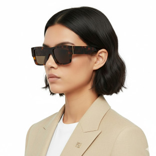 Óculos de Sol Fendi FE 40118 I 54E Unissex Havana