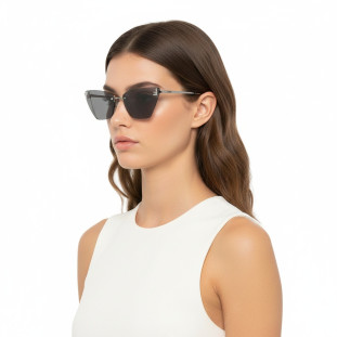 Óculos de Sol Fendi First Crystal FE4160US 14A Feminino Prata