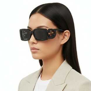 Óculos de Sol Gucci GG1325S Unissex Preto