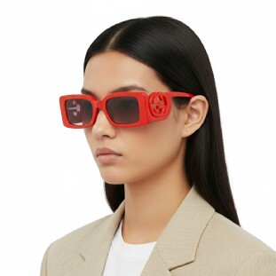 Óculos de Sol Gucci GG1325S Unissex Vermelho