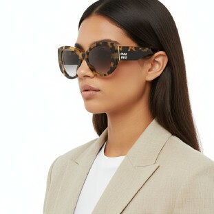 Óculos de Sol Miu Miu MU 03WS 7S00A7 Feminino Tartaruga