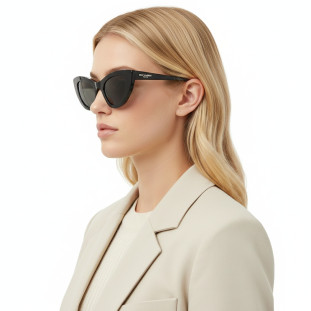 Óculos de Sol Saint Laurent SL 213 Lily 001 Feminino Preto