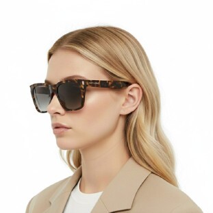 Óculos de Sol Saint Laurent SL 598-004 New Wave Feminino Havana