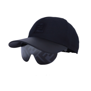 BONÉ COM VISEIRA FENDI FE 40022U 02C TU 2