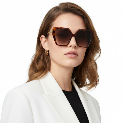 Óculos de Sol Fendi FE40012U 53F Feminino Marrom Degradê