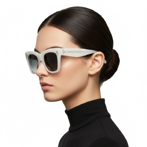 Óculos de Sol Celine CL4004IN 50mm Feminino Cat Eye com Lentes Degradê