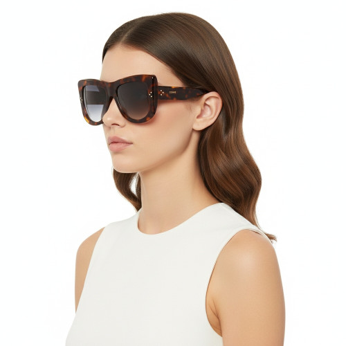 Óculos de Sol Celine CL40157U 54B Feminino Havana