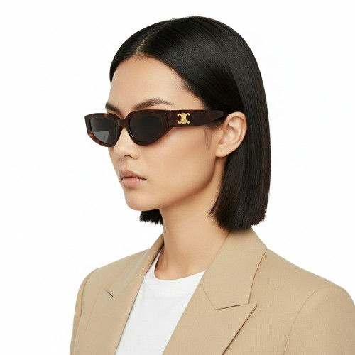 Óculos de Sol Celine CL40269U 52A Feminino Tartaruga