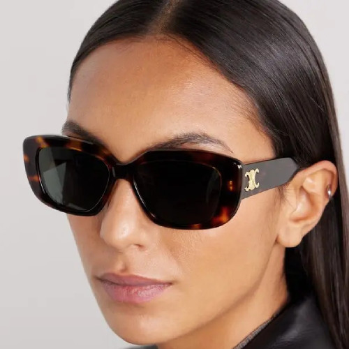 Óculos de Sol Celine Triomphe Feminino Retangular