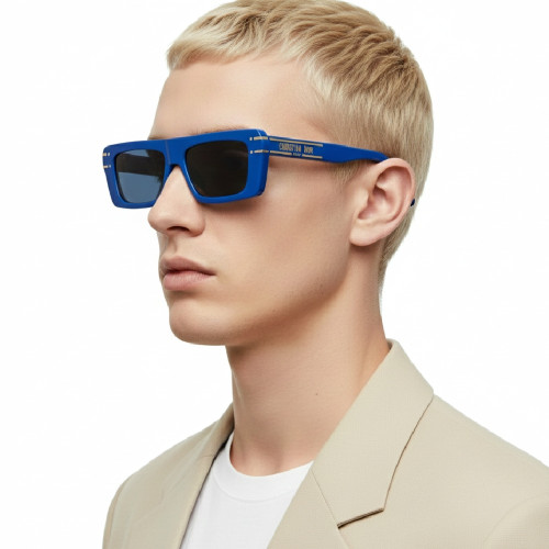 Óculos de Sol Dior DiorSignature S2U 30B0 90V Unissex Azul