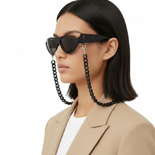 Óculos de Sol Emilio Pucci EP0161 02A Feminino Preto Fosco