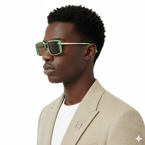 Óculos de Sol Fendi First Sight FE40102U-39E Unissex Verde