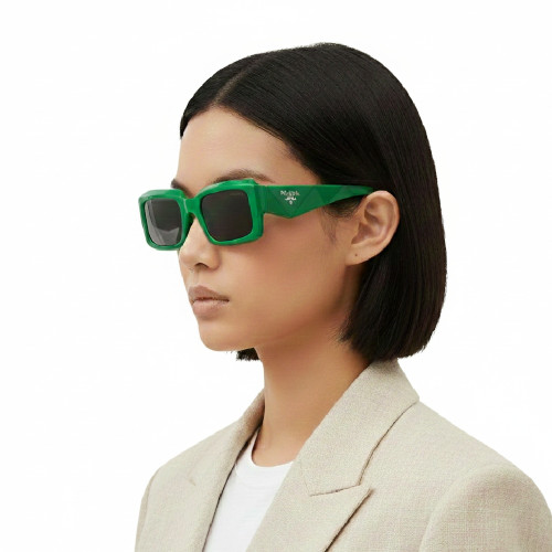 Óculos de Sol Prada PR 27ZS 11L08Z Unissex Verde