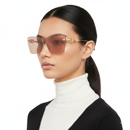 Óculos de Sol Dior CD Chain M3U B0L0 00-0 Feminino Dourado