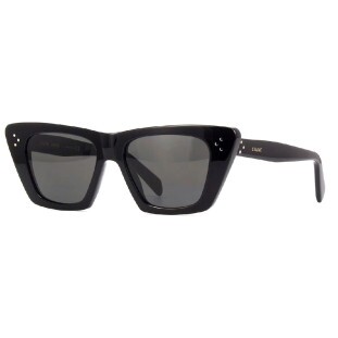 Óculos de Sol Celine CL40187I 01A Cat Eye Feminino Preto