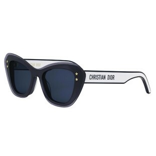 Óculos de Sol Dior Pacific 30B0 Feminino Cat Eye Preto