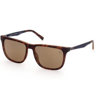 Óculos de Sol Timberland TB9234 52H Masculino Havana Escuro