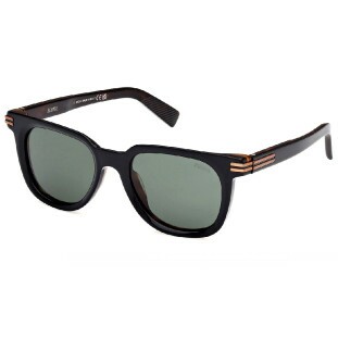 Óculos de Sol Zegna EZ0248 05R Masculino Black Havana