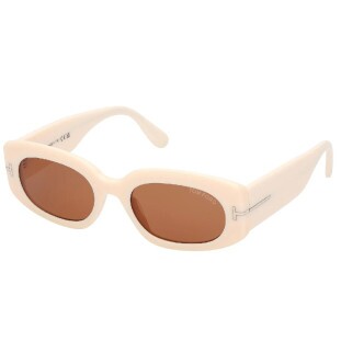 Óculos de Sol Tom Ford FT1187 25E Feminino Shiny Ivory