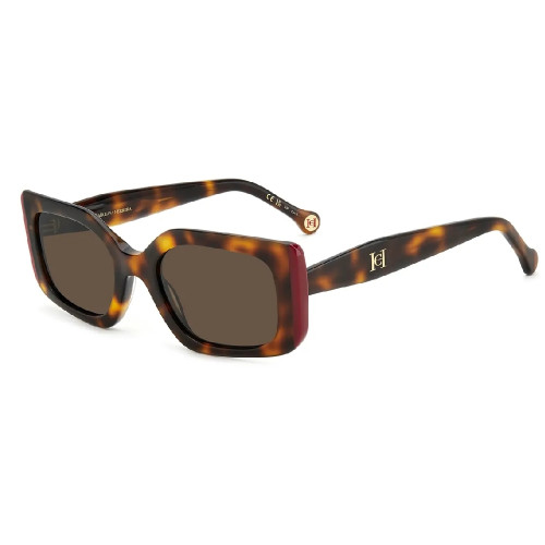 Óculos de Sol Carolina Herrera HER 0182/S O63 Feminino Marrom Mesclado