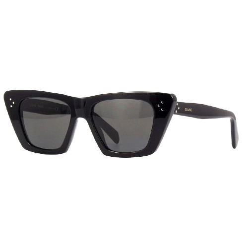 Óculos de Sol Celine CL40187I 01A Cat Eye Feminino Preto