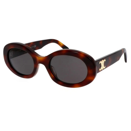 Óculos de Sol Celine CL40194U 53A Triomphe Feminino Tartaruga