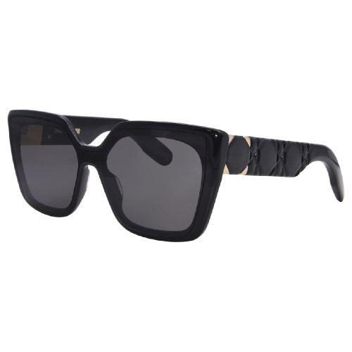 Óculos de Sol Dior Lady 95.22 S2I 10A0 Feminino Preto Quadrado