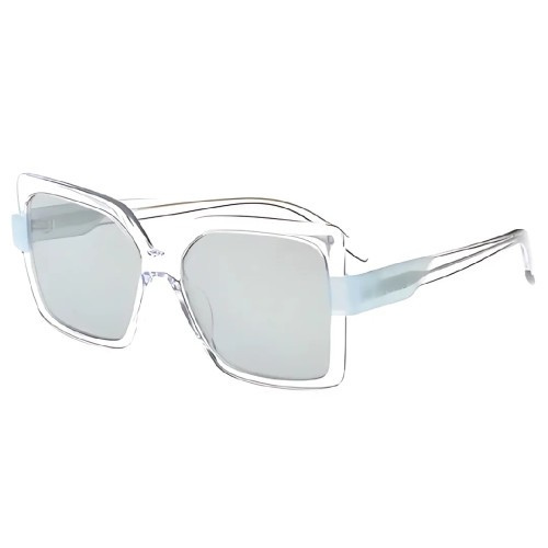 Óculos de Sol Emilio Pucci EP194 Unissex Transparente