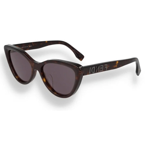 Óculos de Sol Fendi FE40087U 52A Feminino Havana Escuro