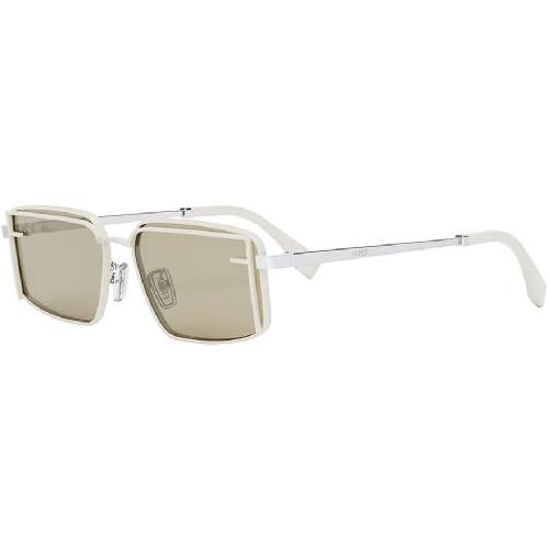 Óculos de Sol Fendi FE40102U 25N Unissex Branco