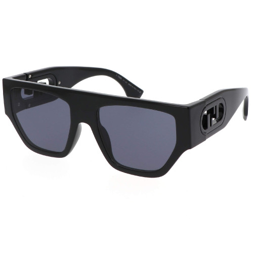 Óculos de Sol Fendi O’Lock FE40108U 01V Unissex Preto