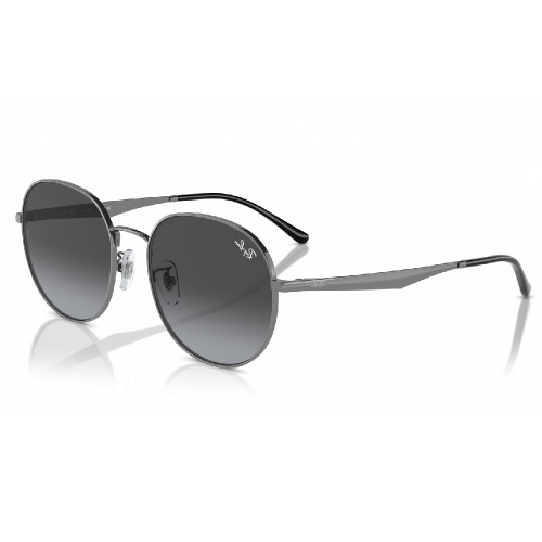 Óculos de Sol Ray-Ban RB3727D 004/8G Gunmetal com Lentes Cinza Degradê