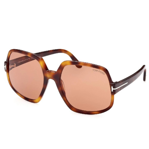 Óculos de Sol Tom Ford FT0992 52E Feminino Havana Escuro