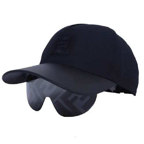 Boné com Viseira Fendi FE40022U Azul com Lente Espelhada