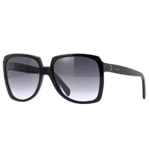 Óculos de Sol Celine CL40146I 1AB Feminino Preto com Lentes Cinza Degradê