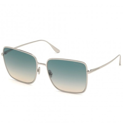 Óculos de Sol Tom Ford FT739 16 Heather Feminino Prateado Degradê