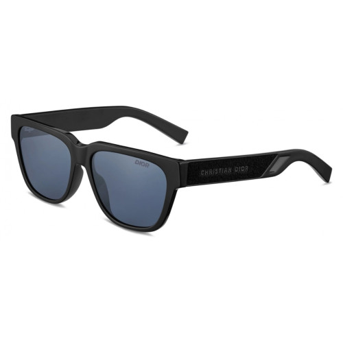 Óculos de Sol Dior Xtrem SI 10B0 Masculino Preto Brilhoso